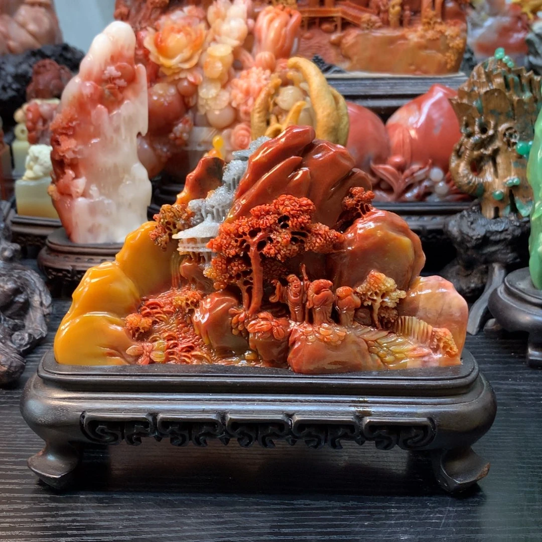 寿山石寿山石摆件