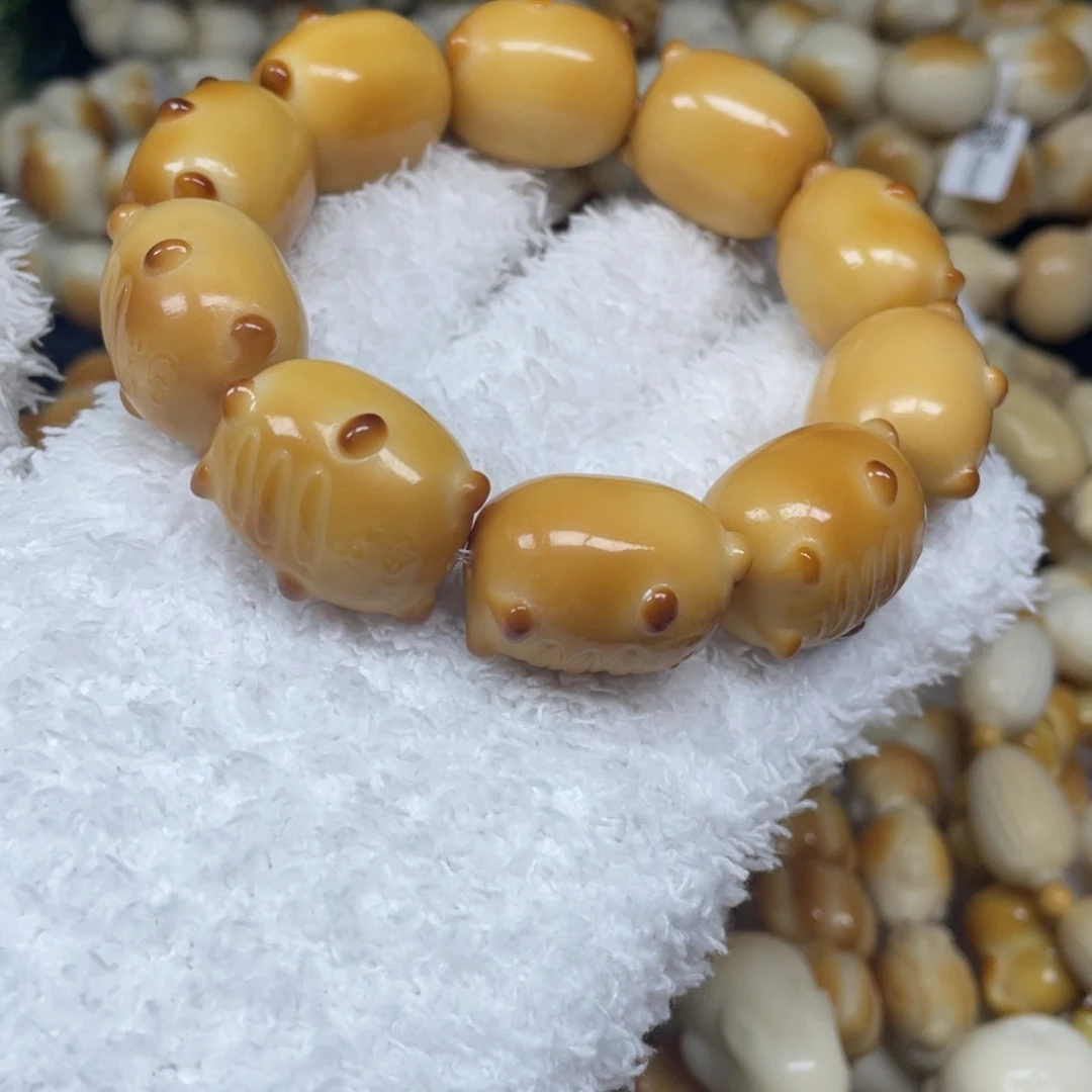 手串菩提根/象牙果12.5.25微瑕法棍熊