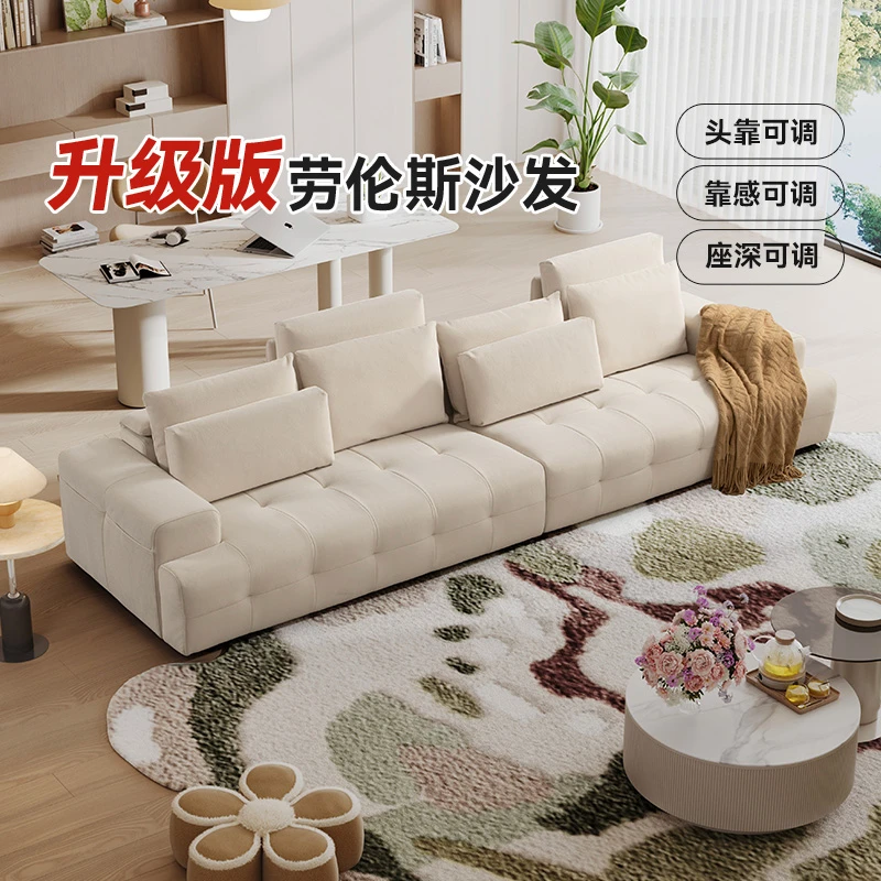芝华仕家装好物劳伦斯布艺沙发新款防猫抓头靠可调节沙发2133B达