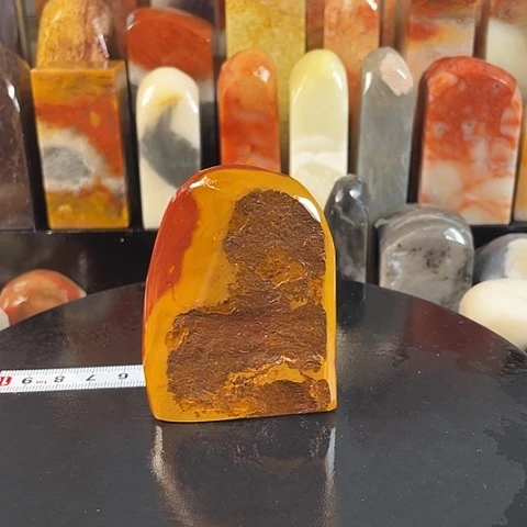 寿山石印石左**人寿山石印石