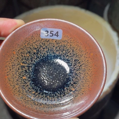 茶盏原矿原釉柴烧建盏