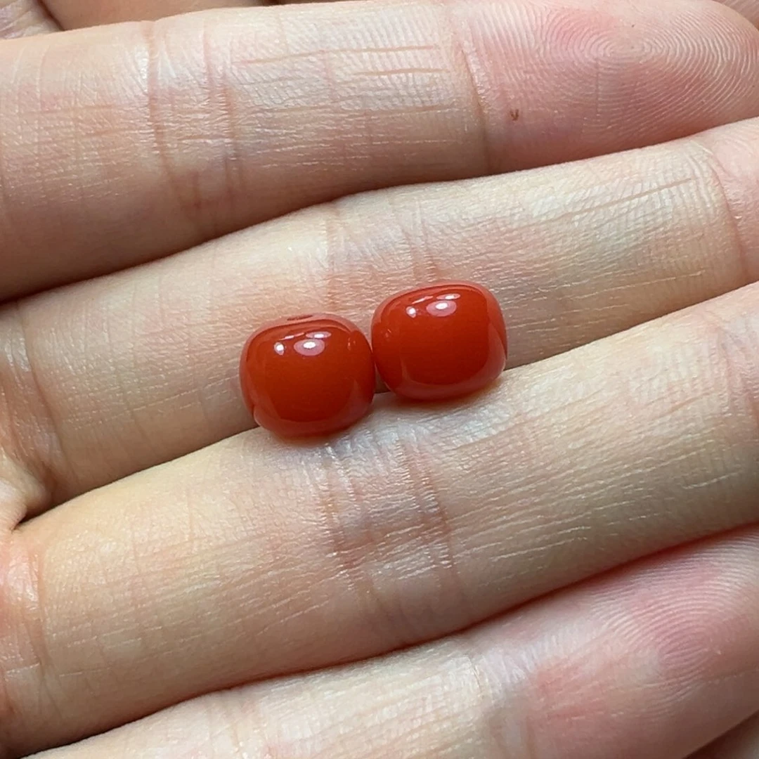 @***H南红玛瑙珠子未镶嵌