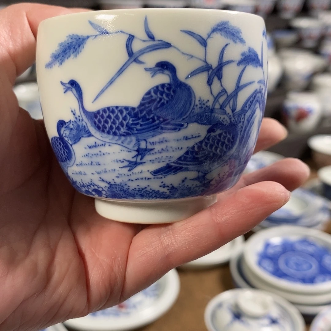 杯叔***活景德高温还原陶瓷