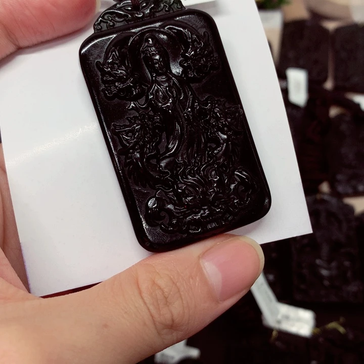 天然a货钢琴黑挂件