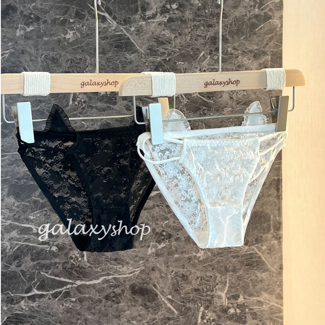 猫什么喵pro·猫咪耳朵*蕾丝可爱少女透气三角裤内裤