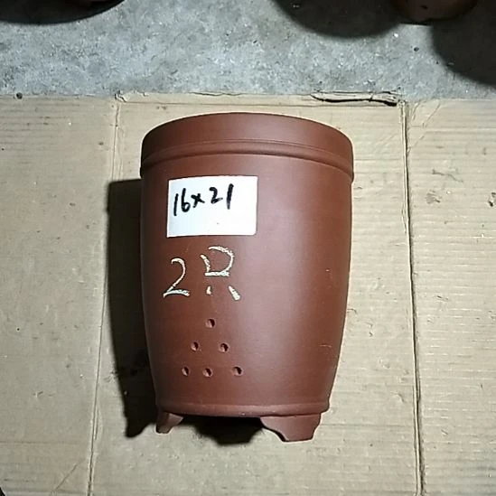 紫砂红泥三线两个