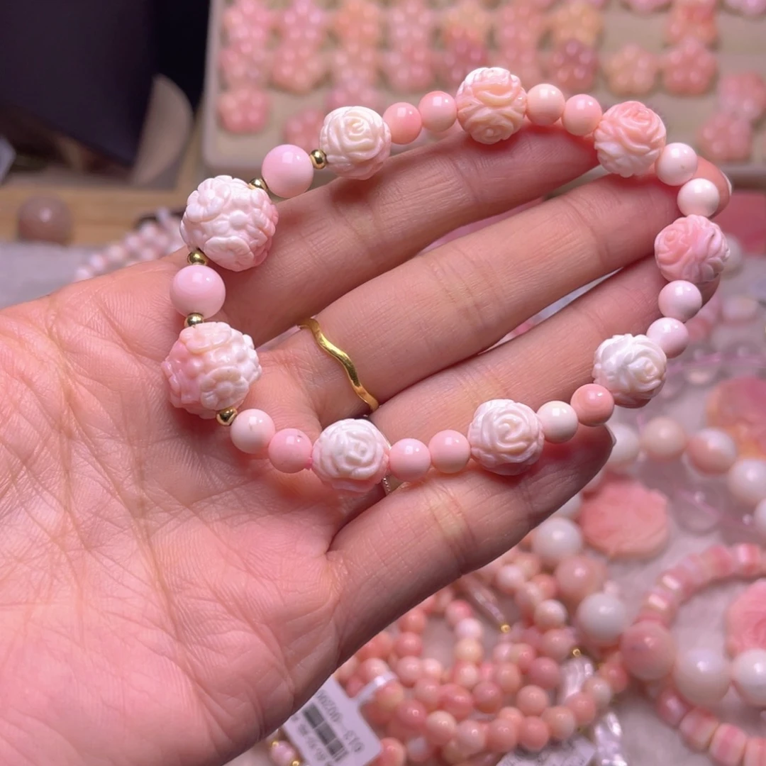 未镶嵌海螺珠手串惠*福利