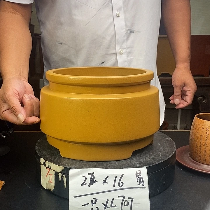 紫砂花盆货号一只XL707