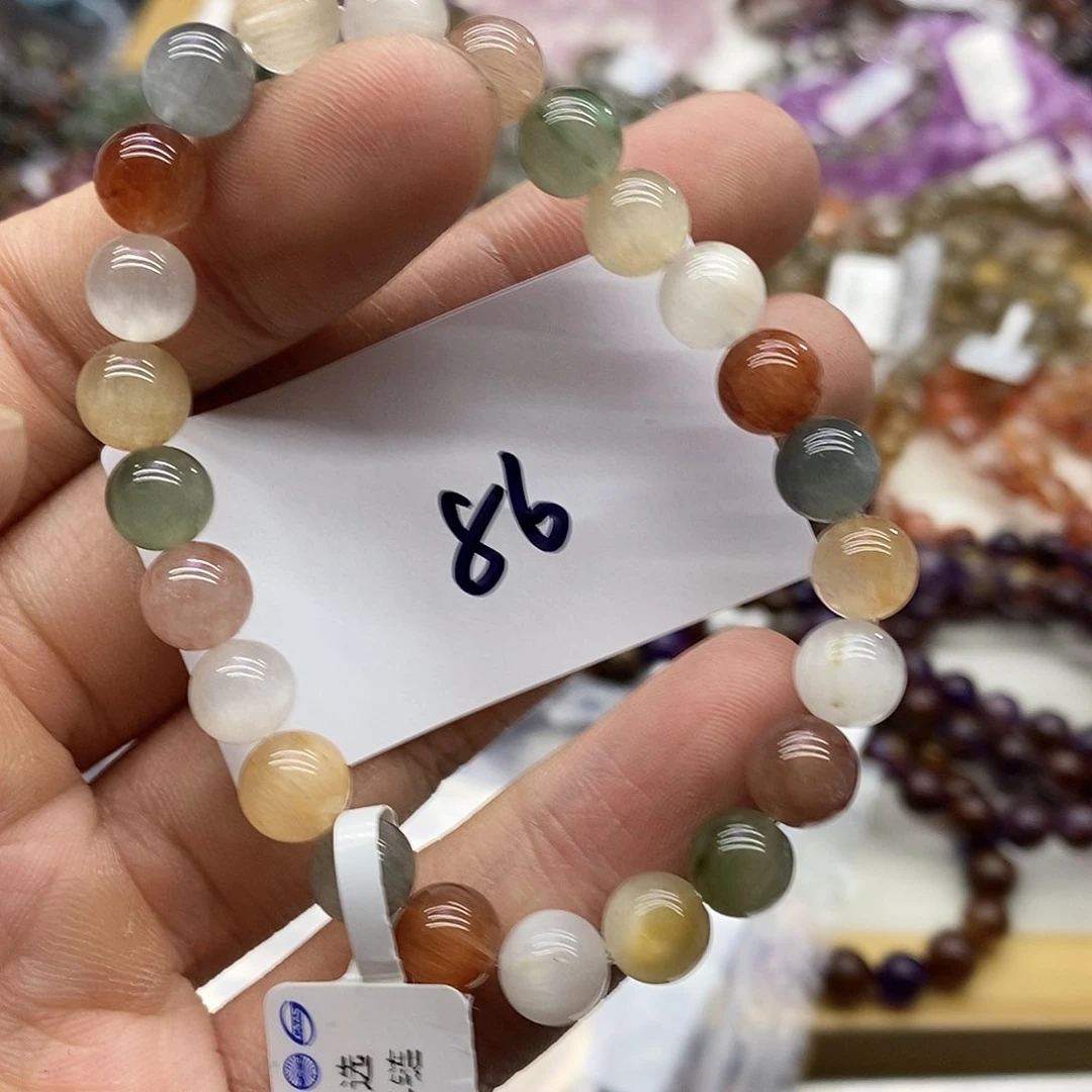 水晶手链未镶嵌天然