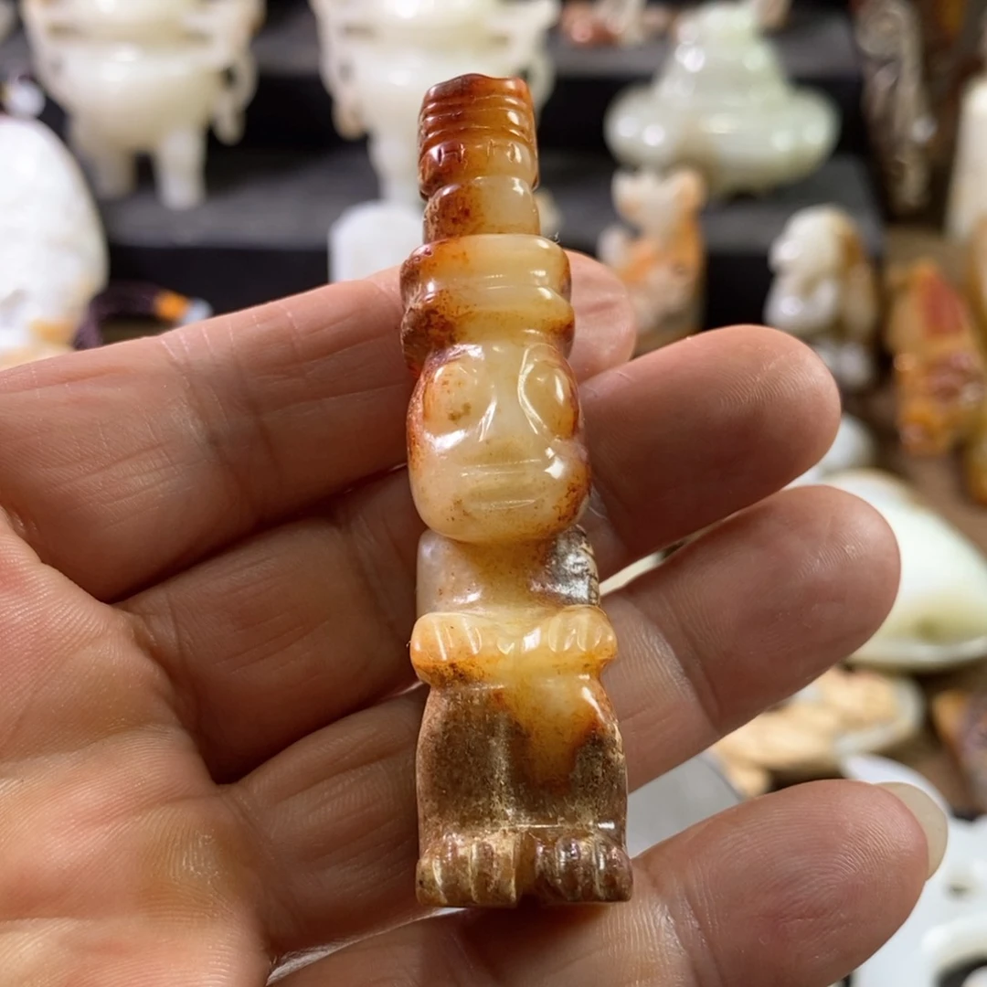 未镶嵌和田玉（糖玉）挂件