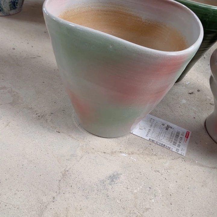 瓷片口26高25瑕景德镇陶瓷