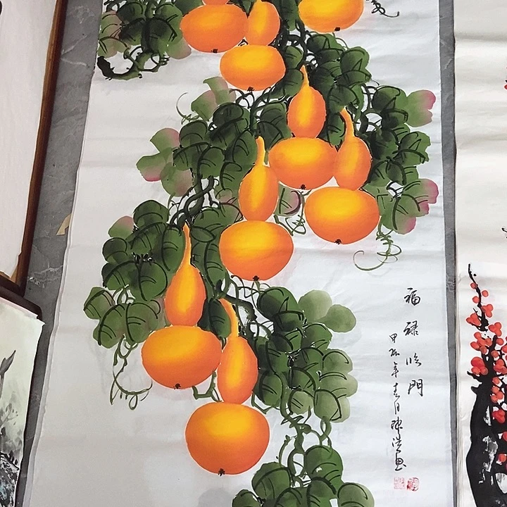小周画廊的直播间