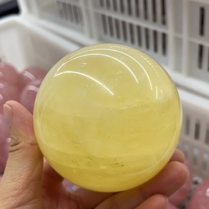 水晶发饰未镶嵌冰州大黄球