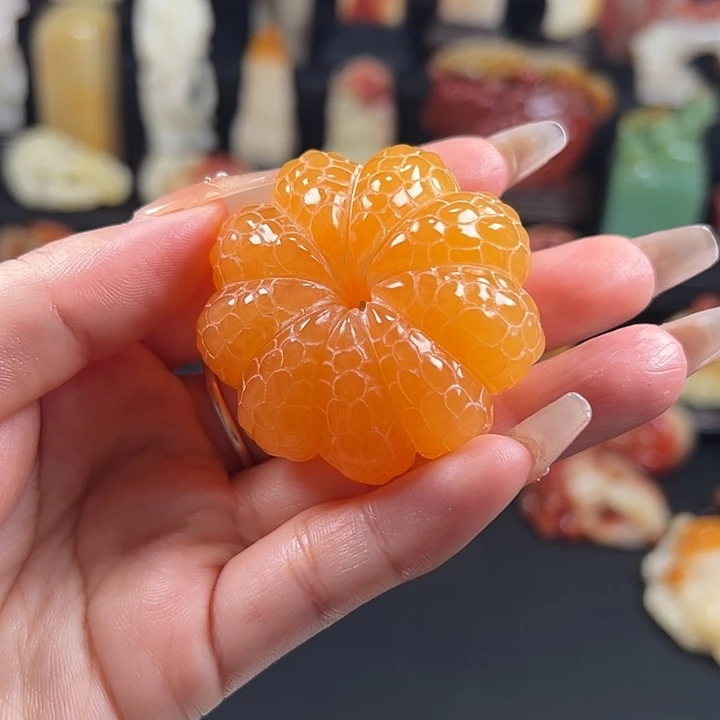 印尼石金田黄石手把