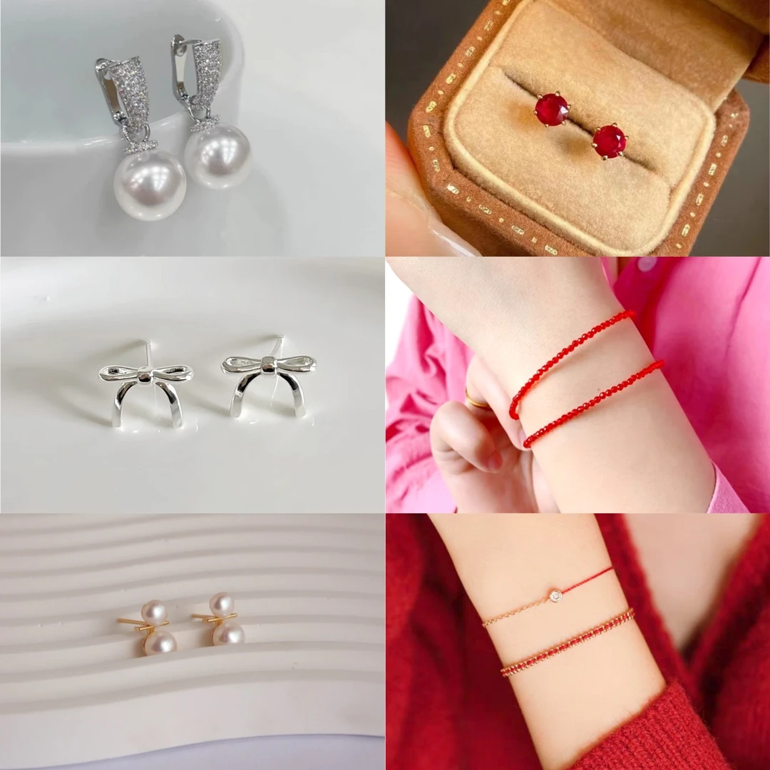 钛钢合成锆石耳饰 A1201高级感女款极简风时尚素款简约耳钉