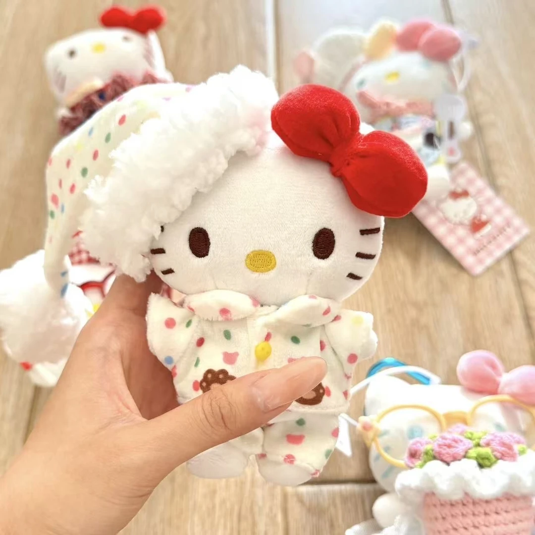 【礼响】HelloKitty可爱小熊睡衣款式新款波点印花生日礼物毛绒挂件