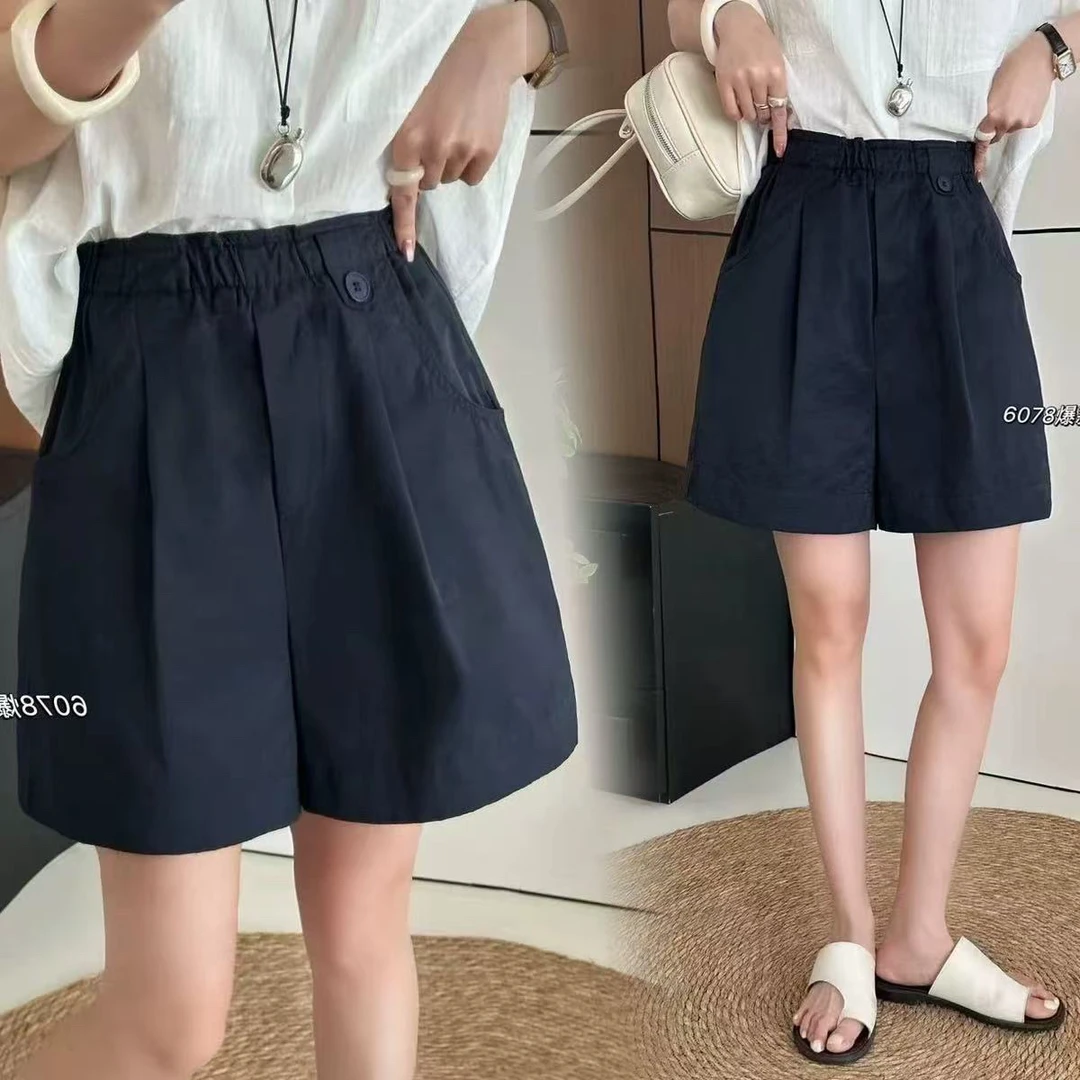2836夏季新款花苞休闲百搭短裤