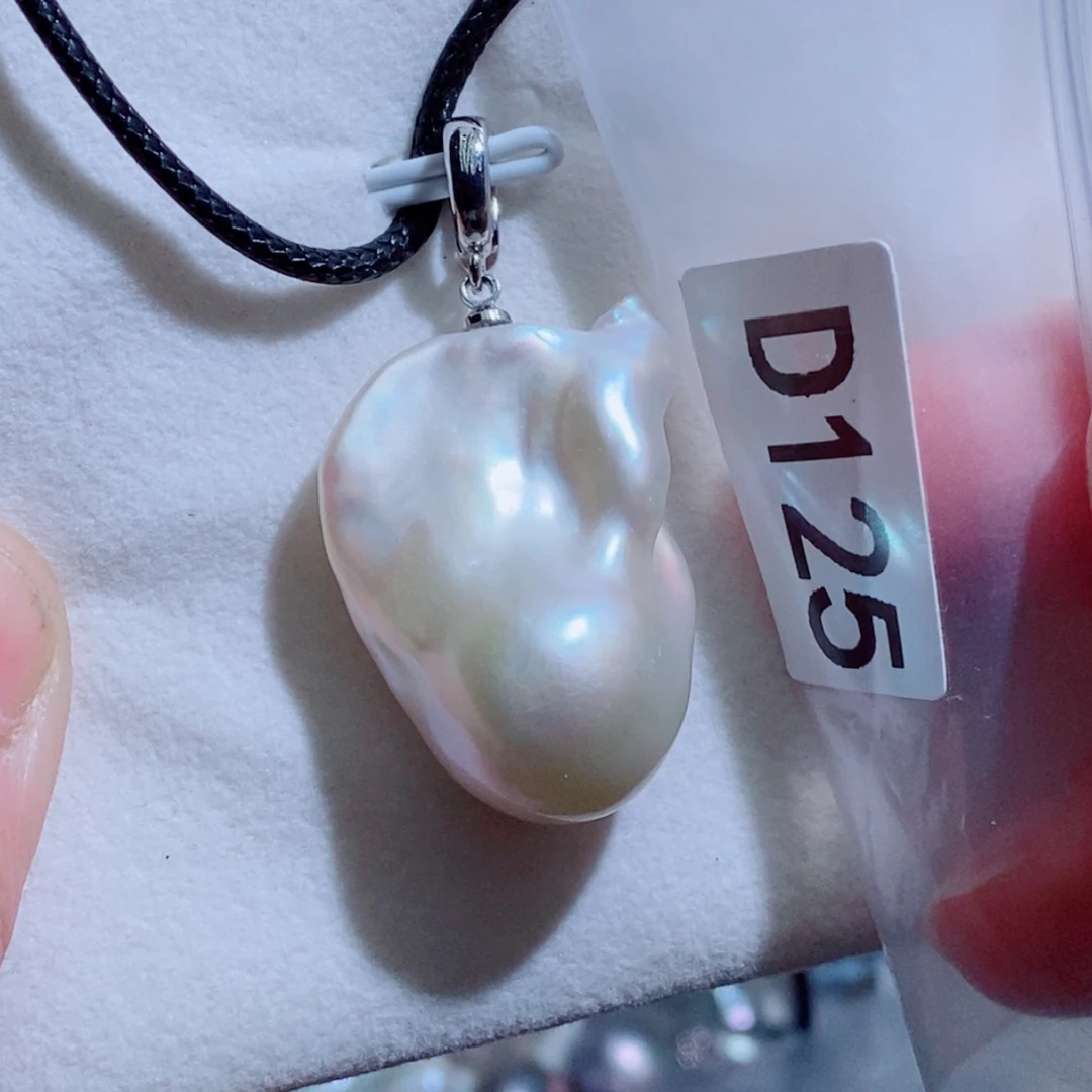 其他银S925镶嵌淡水珍珠