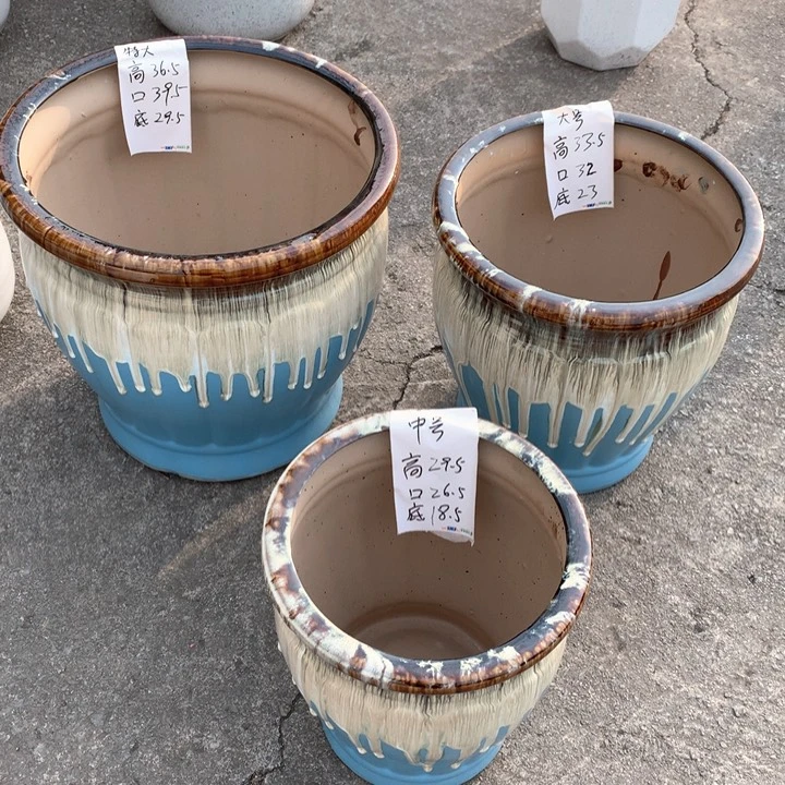 花盆陶瓷一物一拍。微瑕