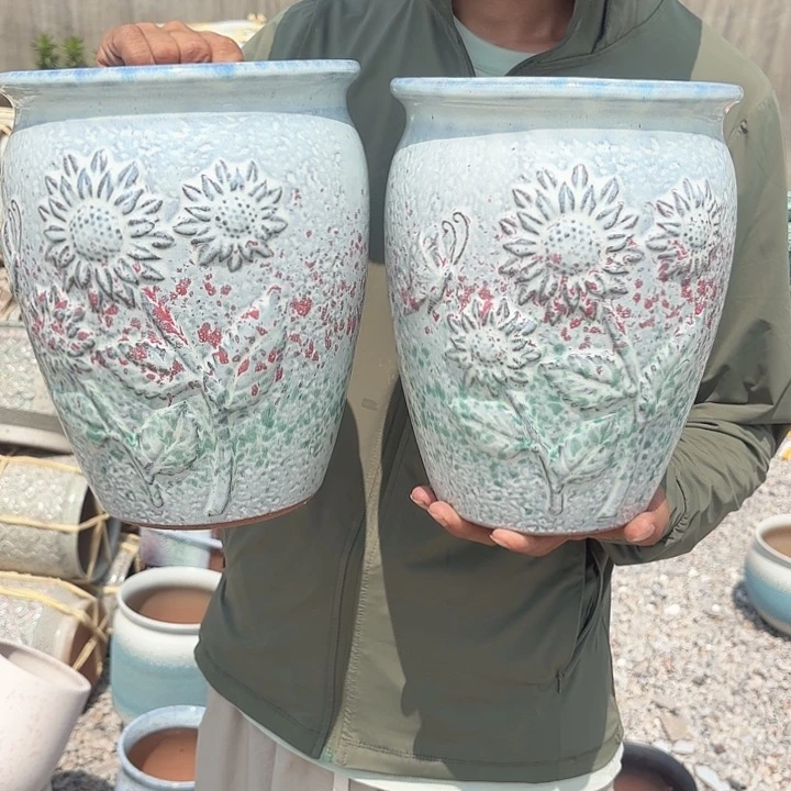 太阳花两个口径19高度25