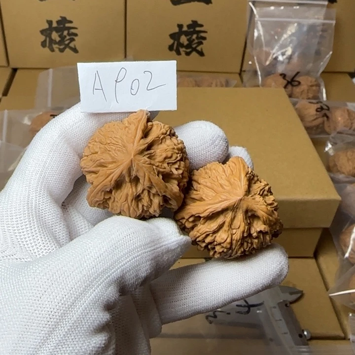 文玩核桃吊坠简单包装40尺寸玉龙三棱