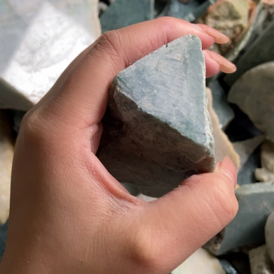 翡翠未镶嵌挂件天然翡翠