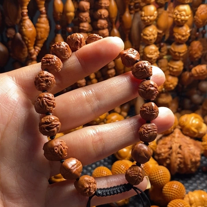 吊坠橄榄核四**家桃核恶僧