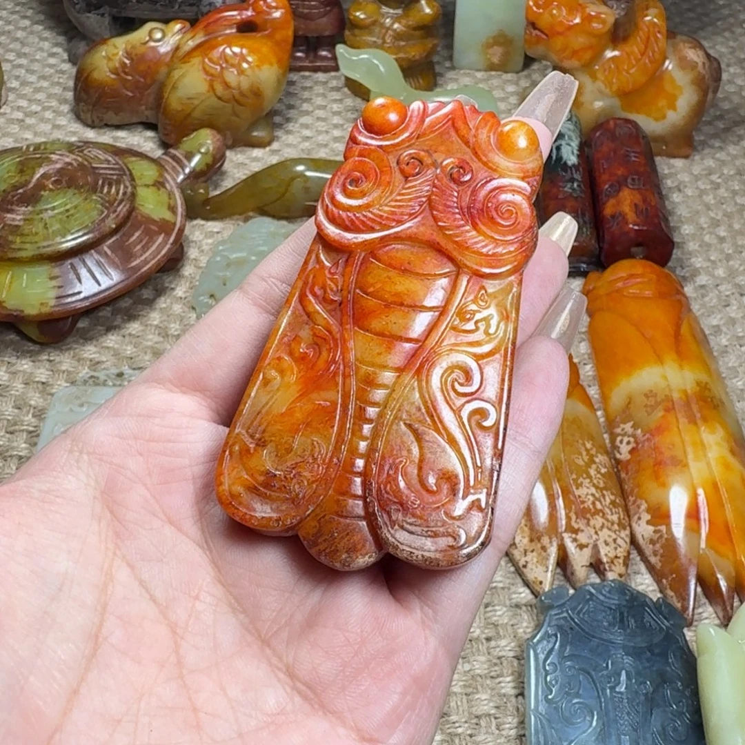 白玉菩提吊坠挂件