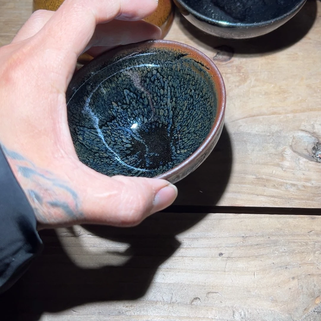 茶盏老木头柴烧建盏精选51