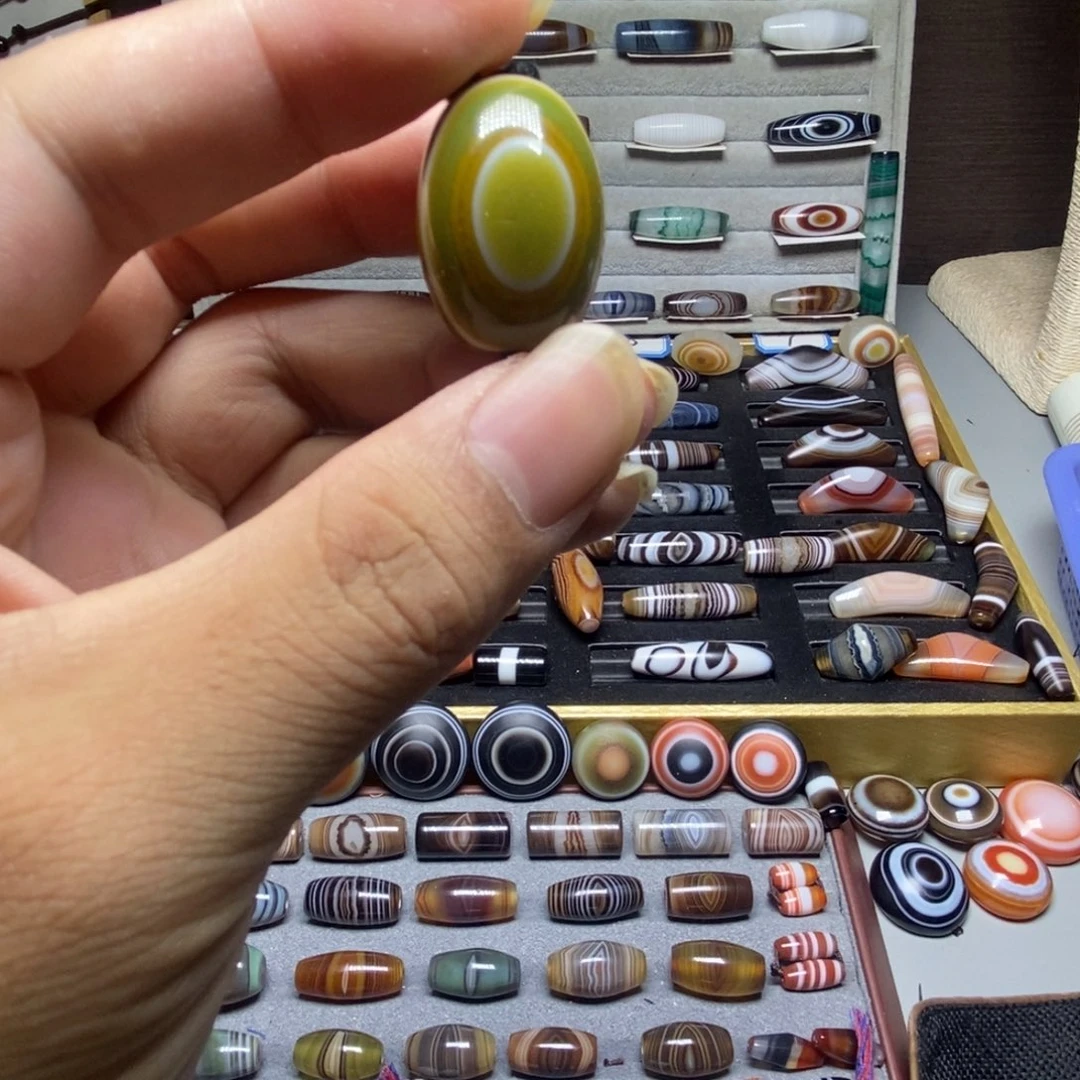 玛瑙/玉髓合金珠宝半成品