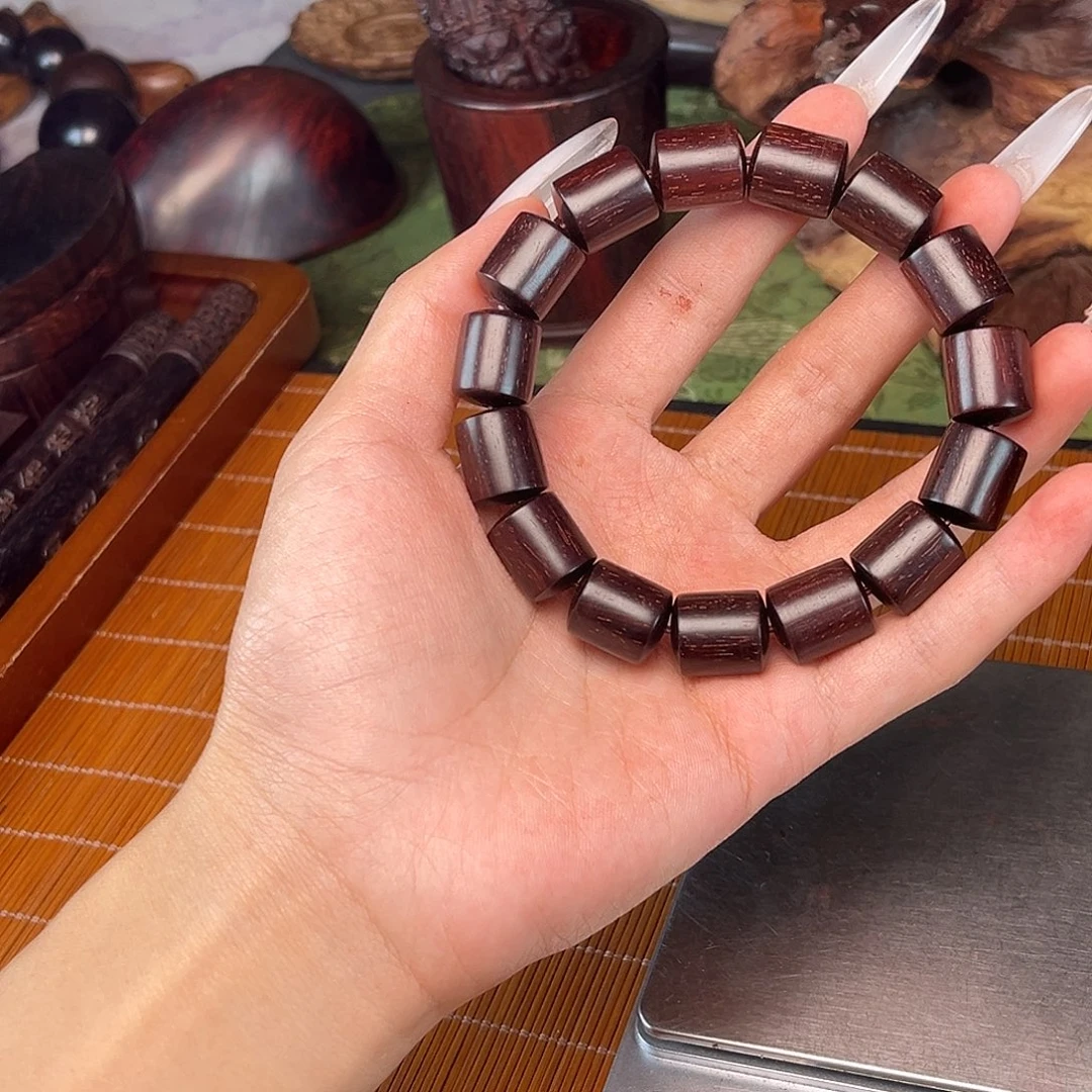 檀香紫檀（小叶紫檀）1315老型珠满牛毛纹