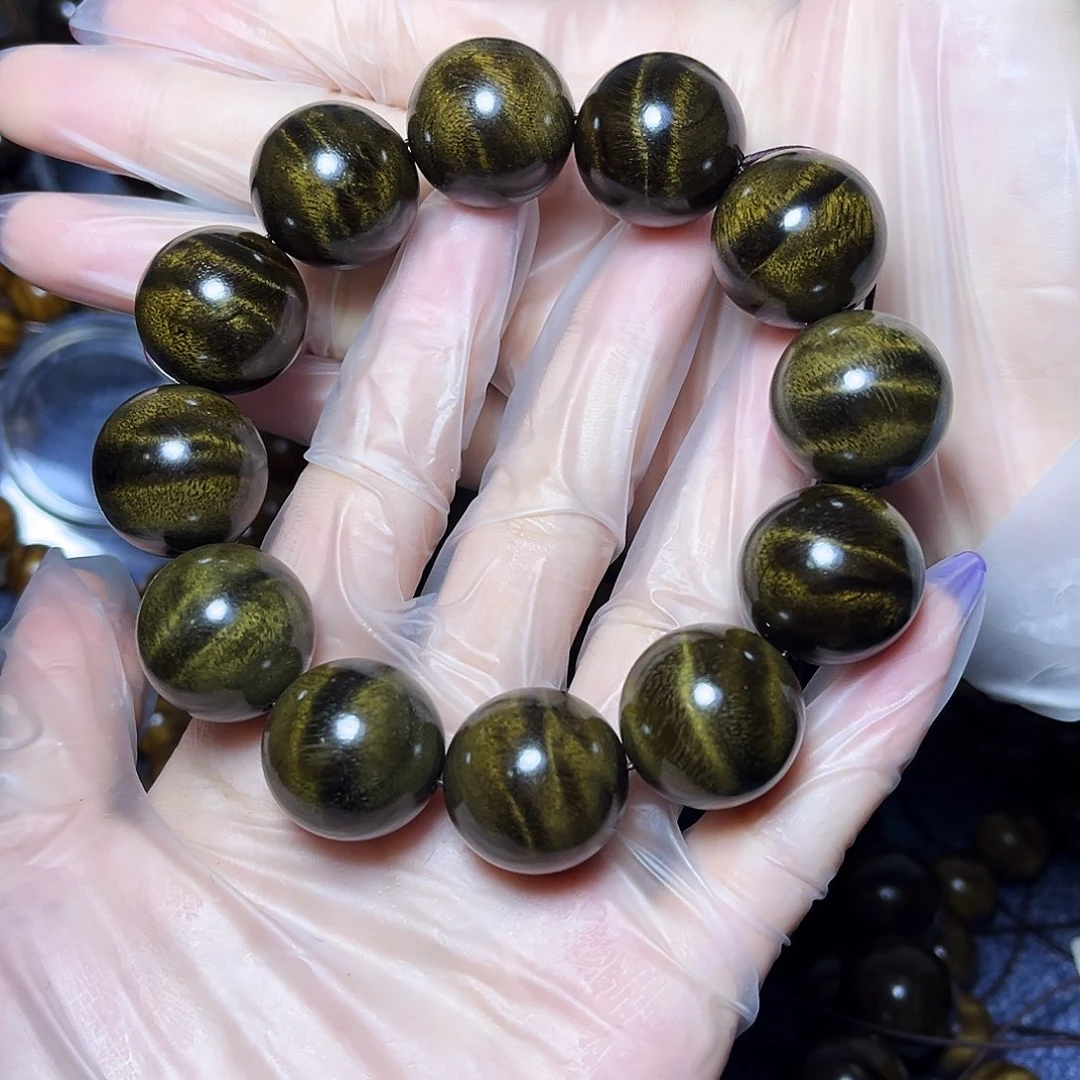 手串/手链楠木（金丝楠）F***Y2.0阴沉铁骨料闪电