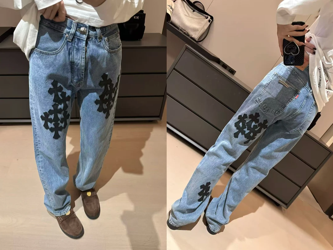 CH巨好搭配的牛仔裤