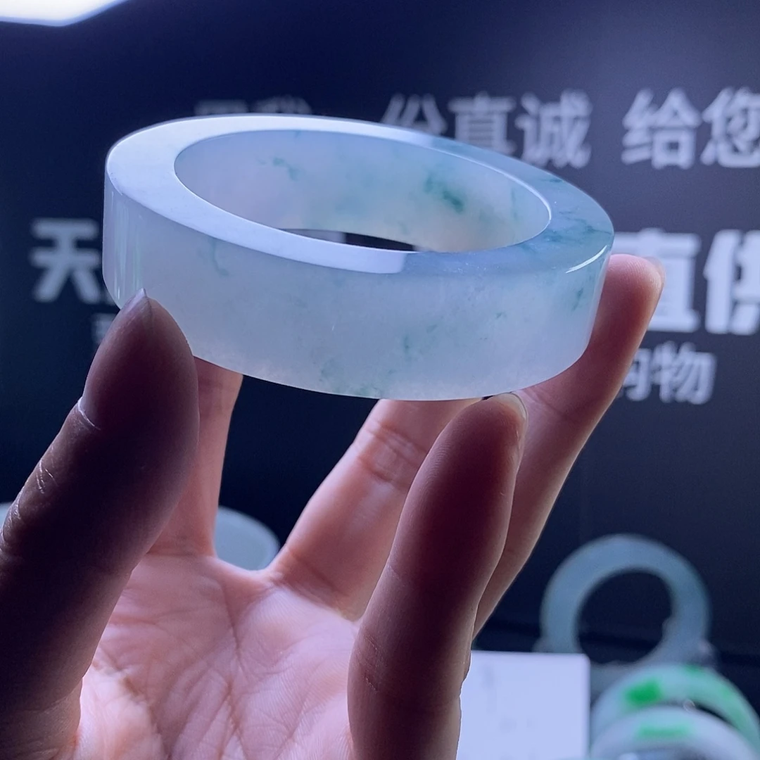 四***装未镶嵌毛胚定制翡翠发一个