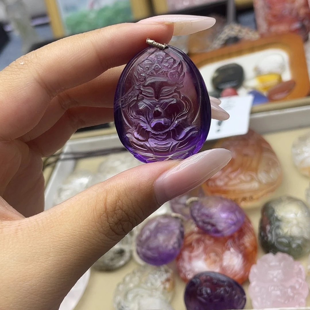 颈饰未镶嵌水晶天然