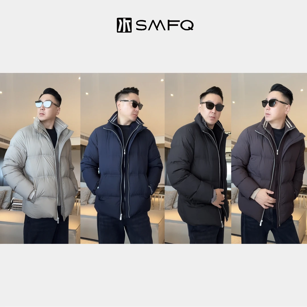 水木夫妻·男款「极寒止步」轻盈无压 假两件防风保暖休闲羽绒服