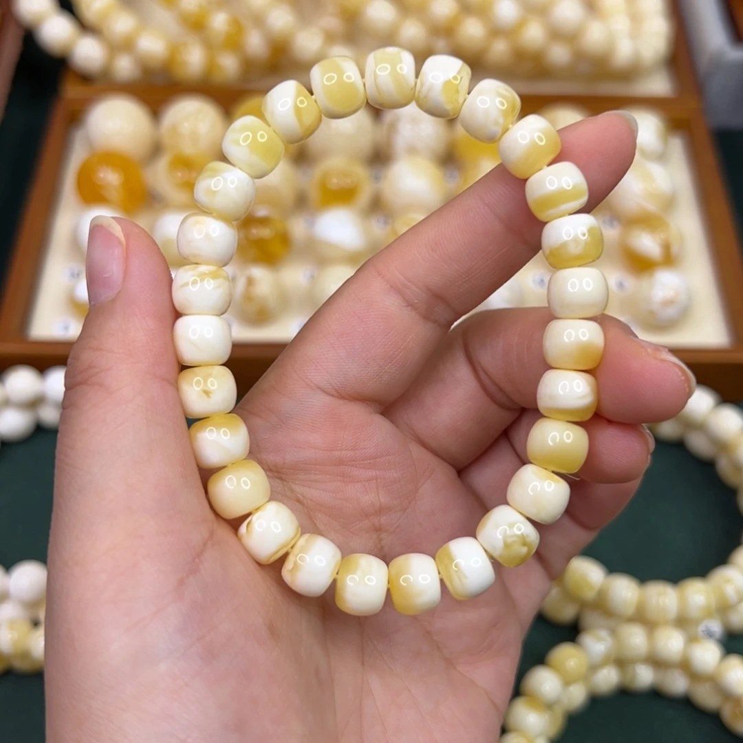 未镶嵌琥珀裸石8.6金白