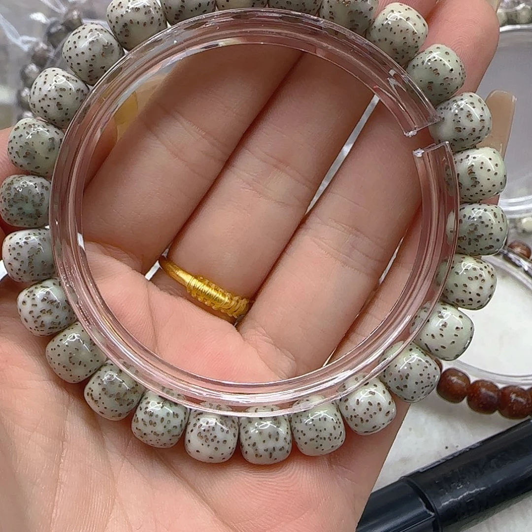 星月菩提手串154入门灰星月菩提98桶单圈