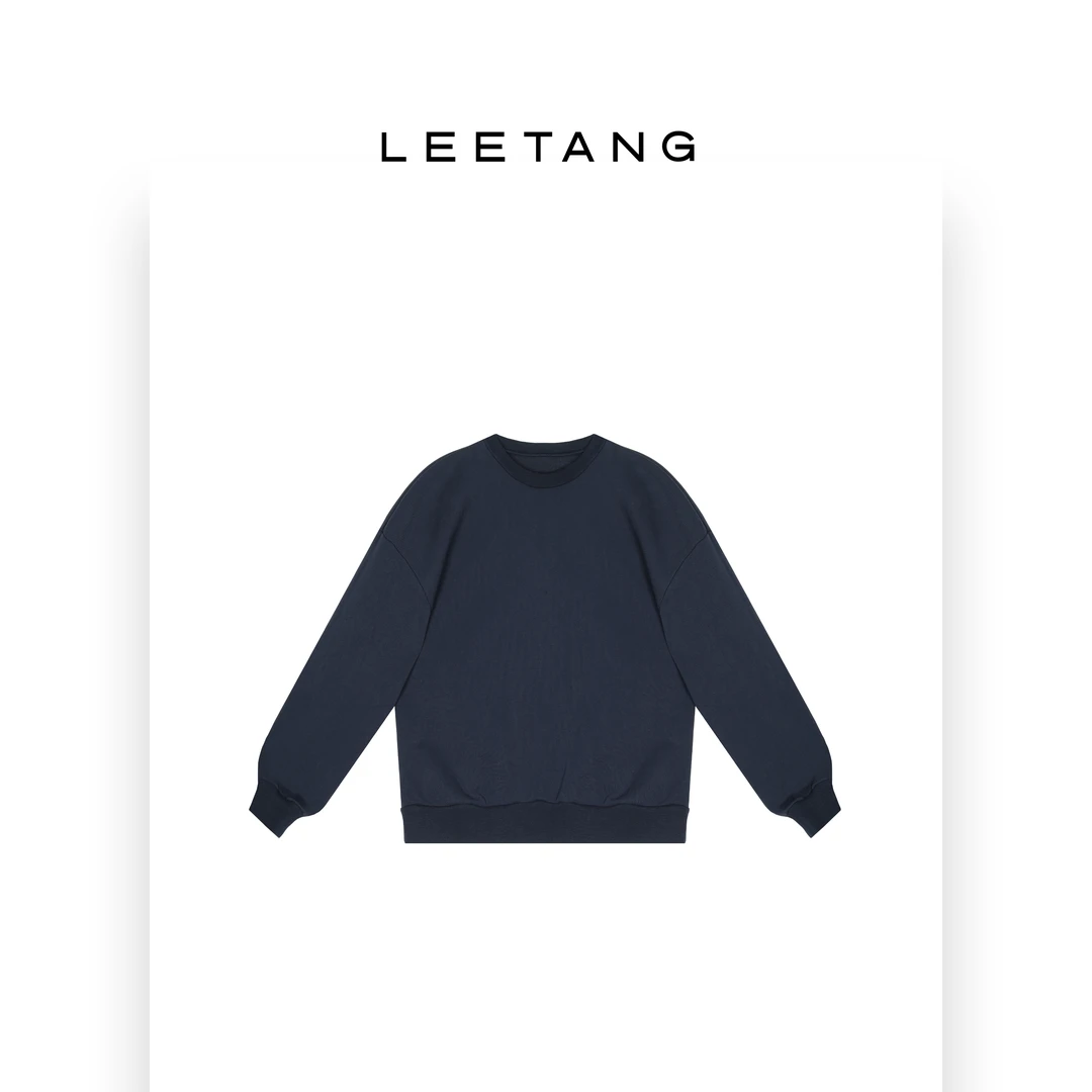 【LEETANG】重磅水洗宽松休闲卫衣LT-Y24351