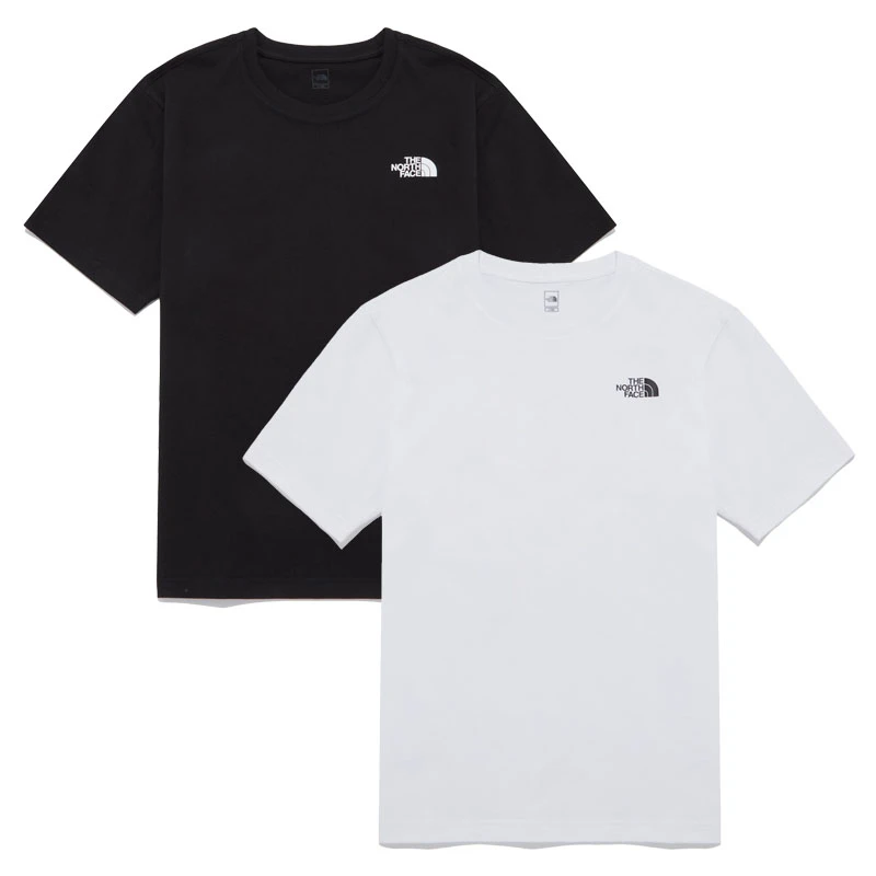 THE NORTH FACE/北面休闲圆领短袖T恤男女夏季百搭NT7UQ60