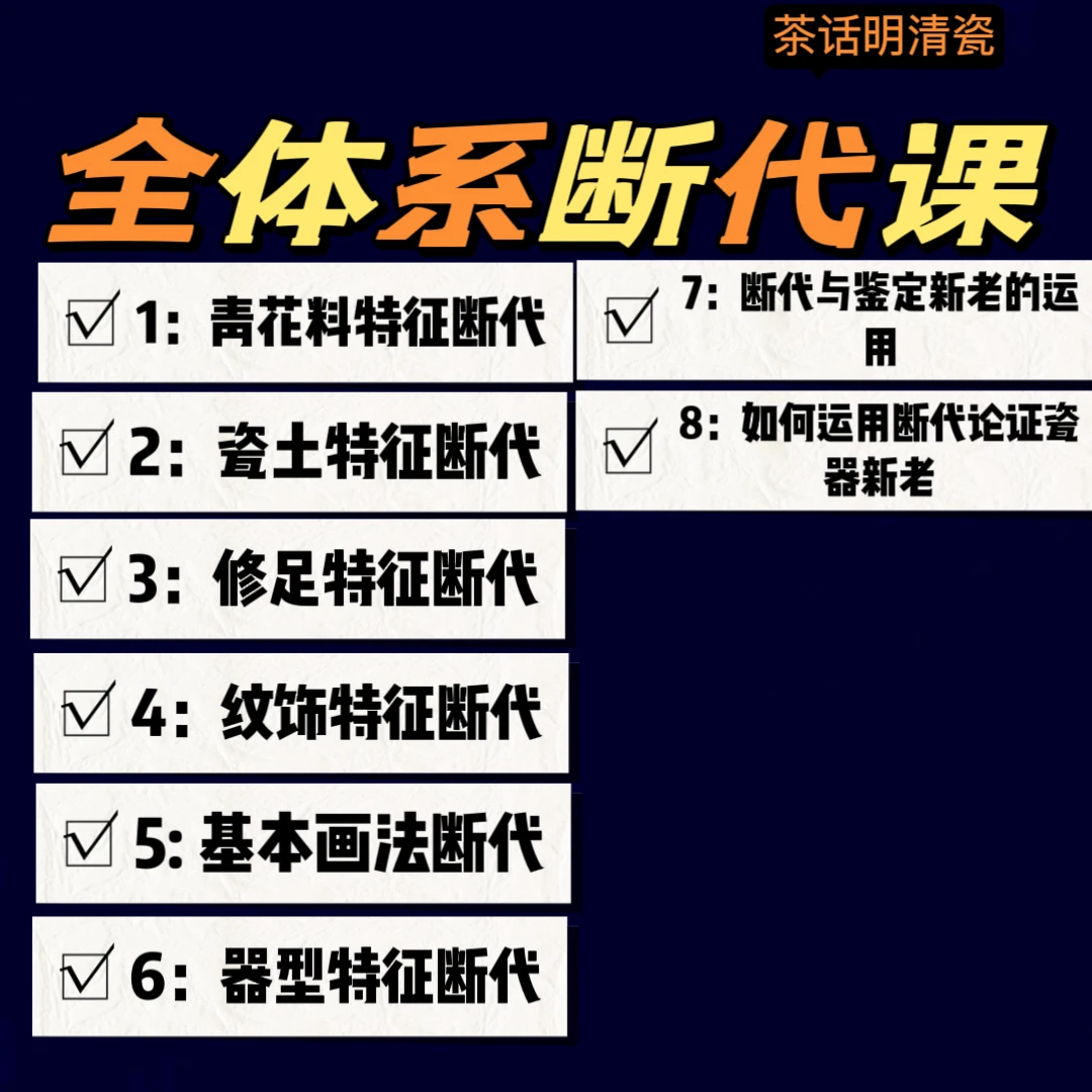 明清瓷器断代详解 鉴藏版