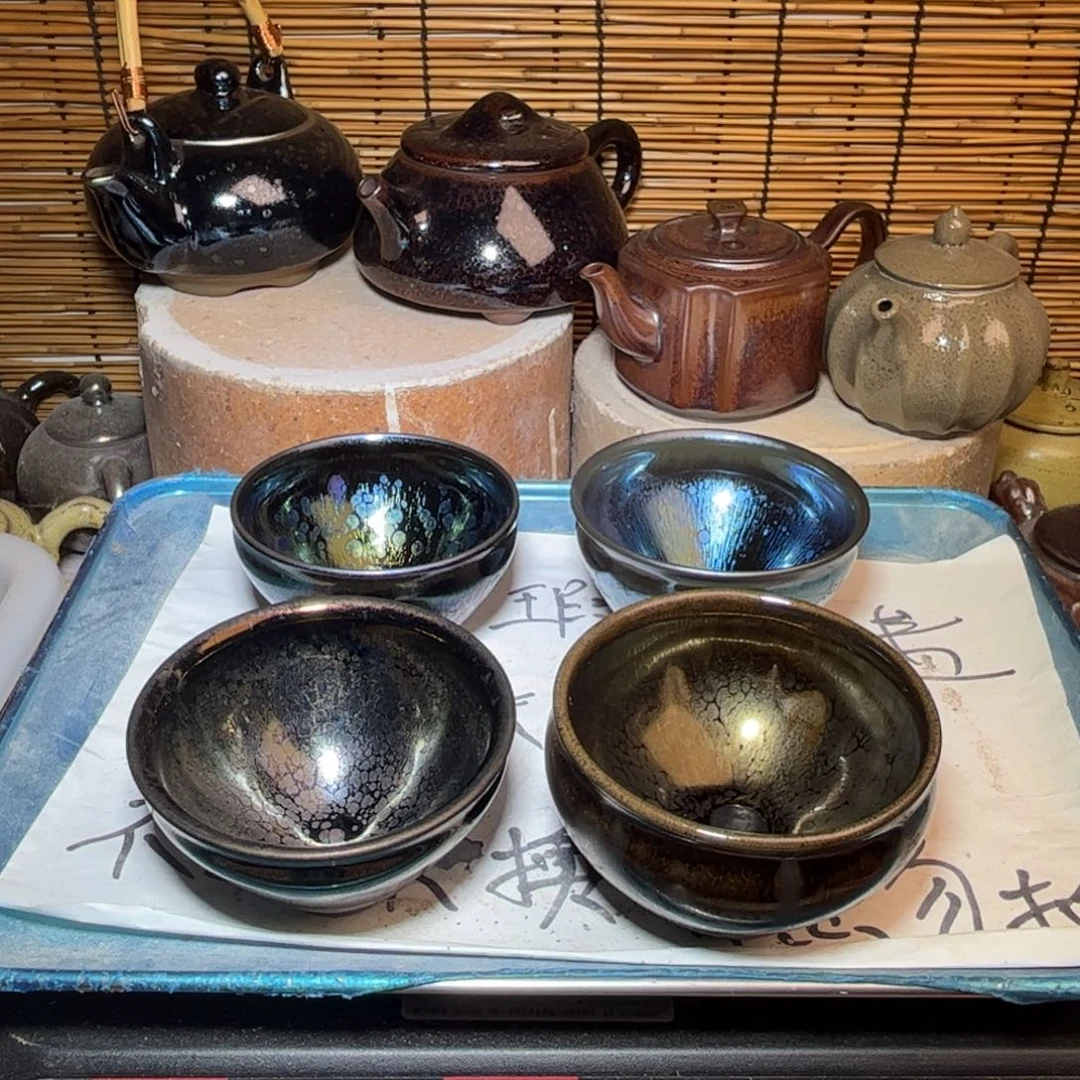 茶盏建窑建盏 微瑕作品