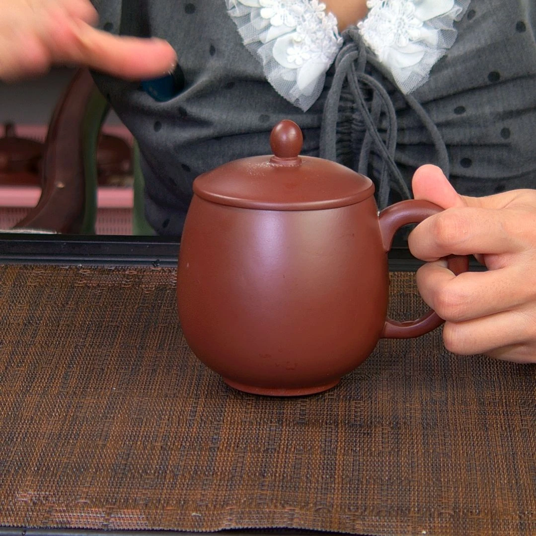 茶杯紫砂高货放漏