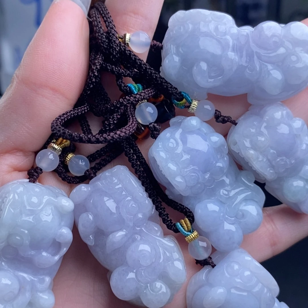 翡翠未镶嵌颈饰多样性发货