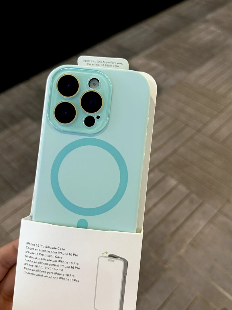 液态硅胶磁吸镜头膜适用苹果17Promax手机壳iPhone16软14新款15pr