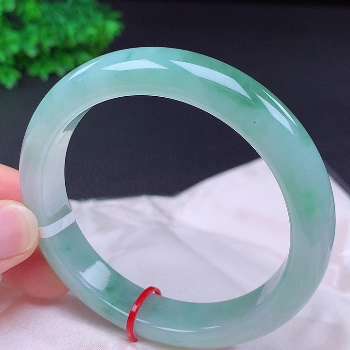 翡翠未镶嵌手镯61圈431912