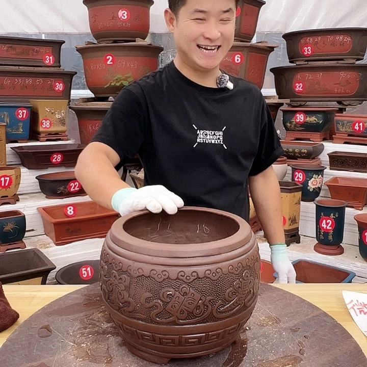 紫砂花盆工厂直发