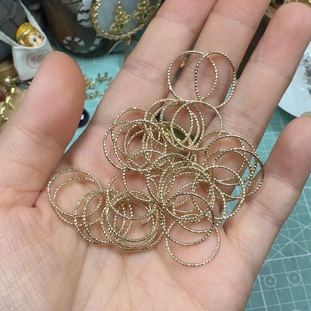 花岗石铁合金锆石铁合金16MM麻花闭口圈（5个）