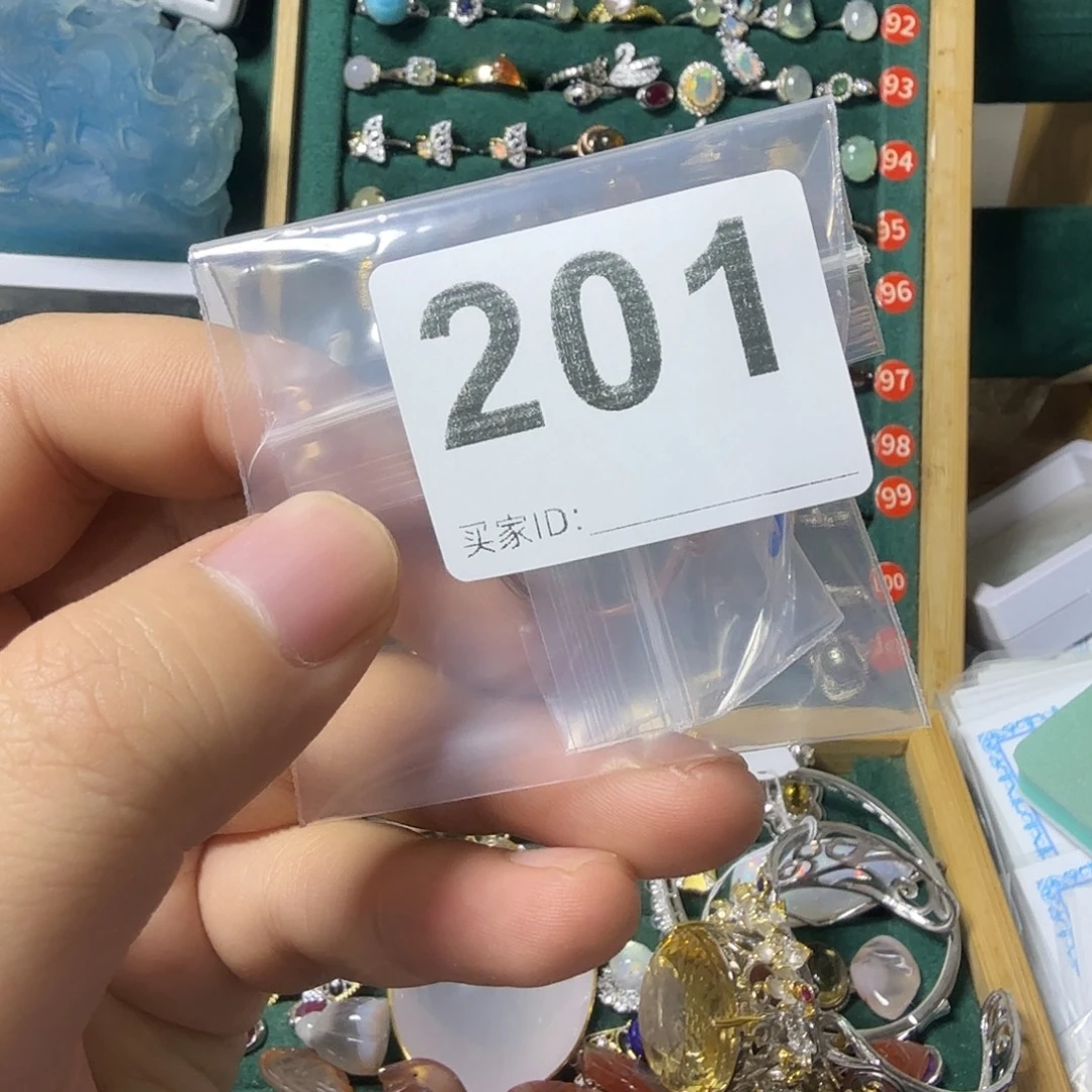 不***噎碧玺戒指银S925镶嵌