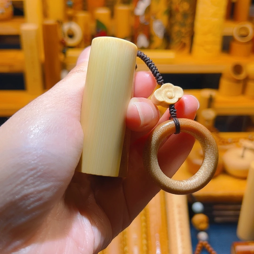 竹景*黄皮实心竹竹子